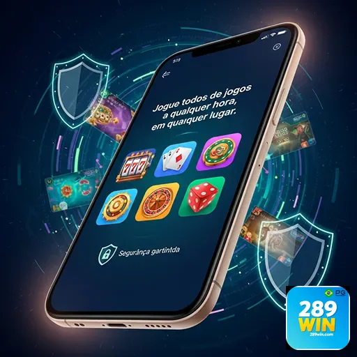 Jogador acessando app casino pelo smartphone com bônus em destaque