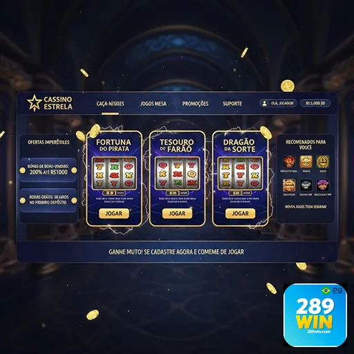 Jogador acessando programa VIP e cashback em casino online