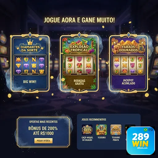 Aproveite promoções especiais e o programa VIP - 289win